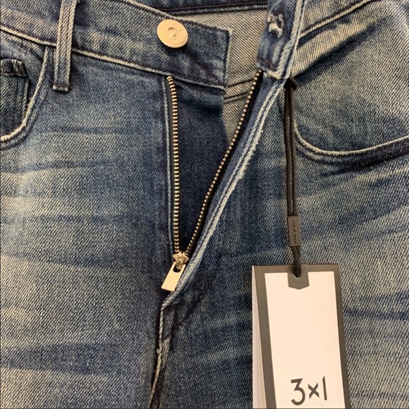 🔴LAST CHANCE 🔴 NWT 3X1 25 denim jeans shelter straight crop - Picture 5 of 7